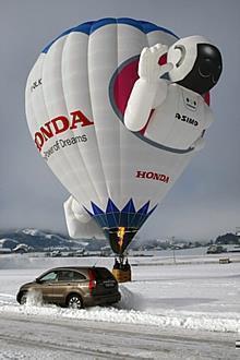 Honda CR-V 2010 am Ballon Festival in Château d'Oex&#8207;